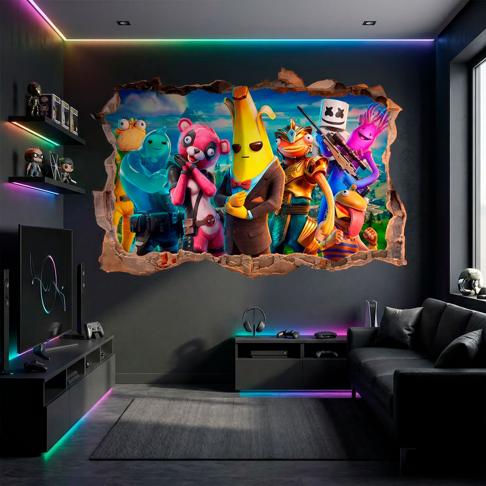 Agujero de Muro H&eacute;roes de Fortnite 8