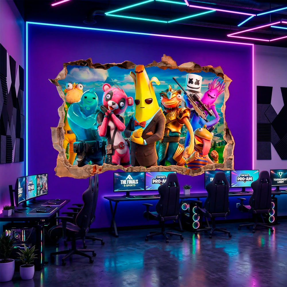 Agujero de Muro H&eacute;roes de Fortnite 9