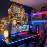 Vinilos Infantiles: Agujero de Muro H&eacute;roes Lego Ninjago 10