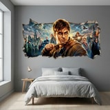Vinilos Decorativos: Agujero de Muro Harry Potter Mundo M&aacute;gico 6