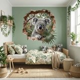 Vinilos Decorativos: Agujero de Muro Koala 3