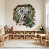 Vinilos Decorativos: Agujero de Muro Koala 4