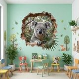 Vinilos Decorativos: Agujero de Muro Koala 6