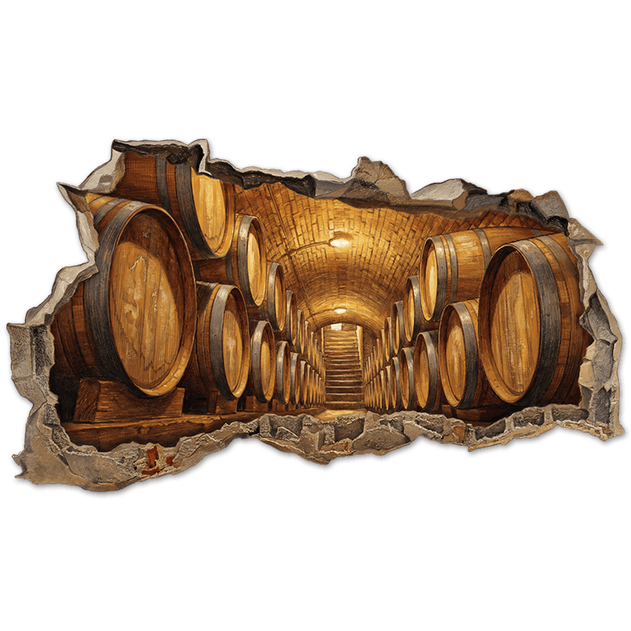 Vinilos Decorativos: Agujero de Muro Dinosaurios T-Rex en la Selva