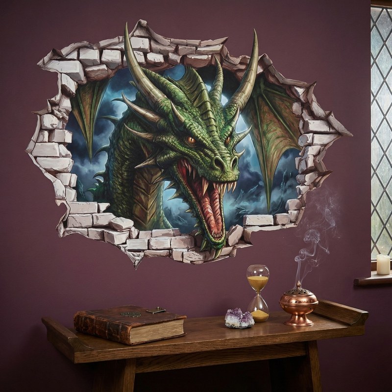 Agujero de Muro Drag&oacute;n Ancestral 2/6