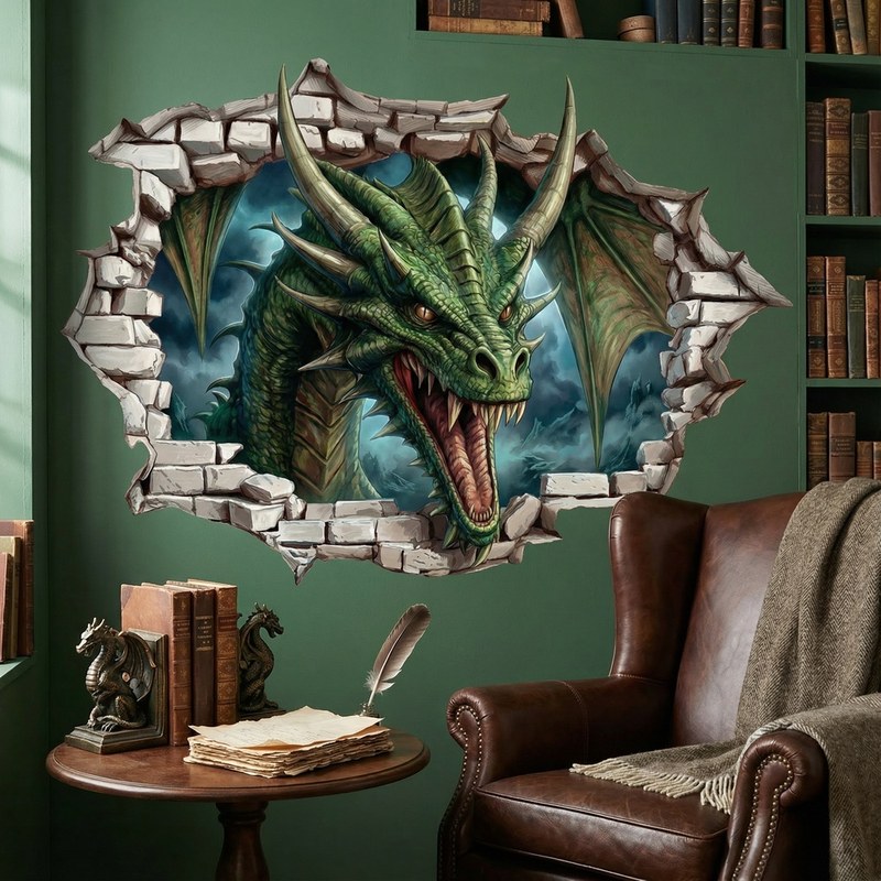 Agujero de Muro Drag&oacute;n Ancestral 3/6