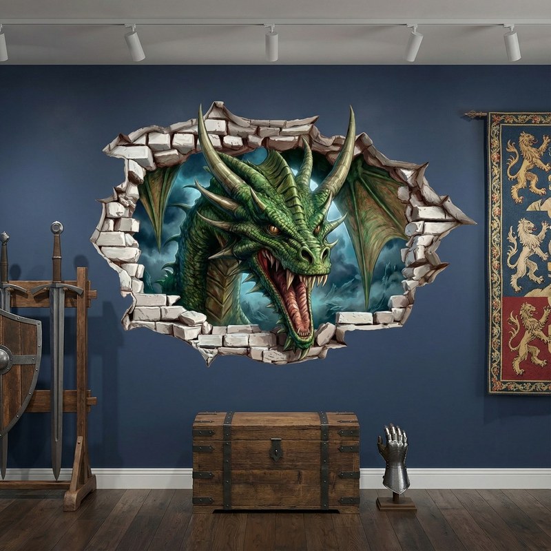 Agujero de Muro Drag&oacute;n Ancestral 4/6