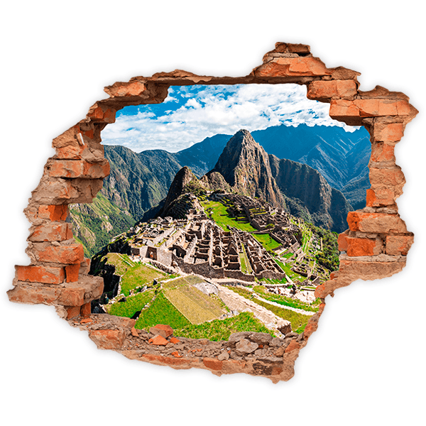 Vinilos Decorativos: Agujero Machu Pichu