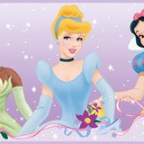 Vinilos Infantiles: Cenefas Princesas Disney 4