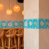 Vinilos Decorativos: Cenefa Conchas Marinas 8