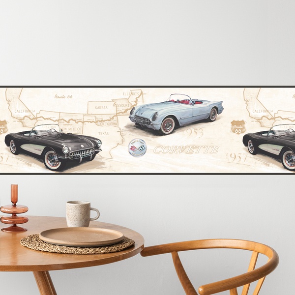 Vinilos Decorativos: Corvette y Route 66