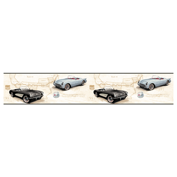Vinilos Decorativos: Corvette y Route 66