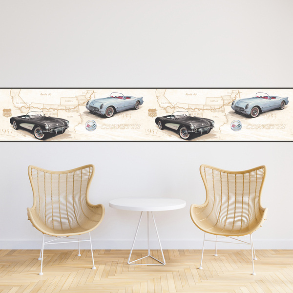 Vinilos Decorativos: Corvette y Route 66