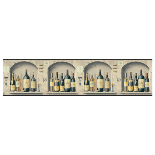 Vinilos Decorativos: Botellas de Vino
