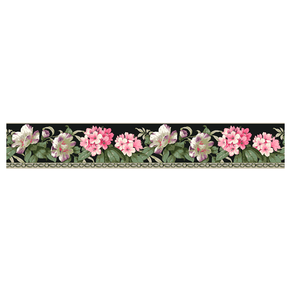 Vinilos Decorativos: Flores rosas y blancas