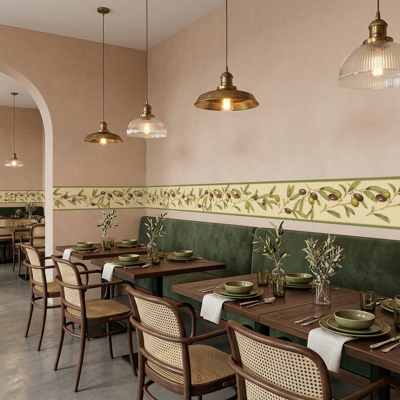 Vinilos Decorativos: Ramas de Olivo