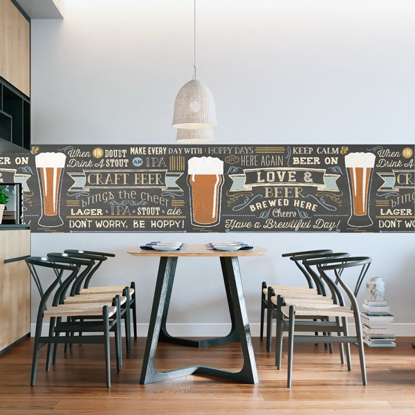 Vinilos Decorativos: Tipos de Cerveza