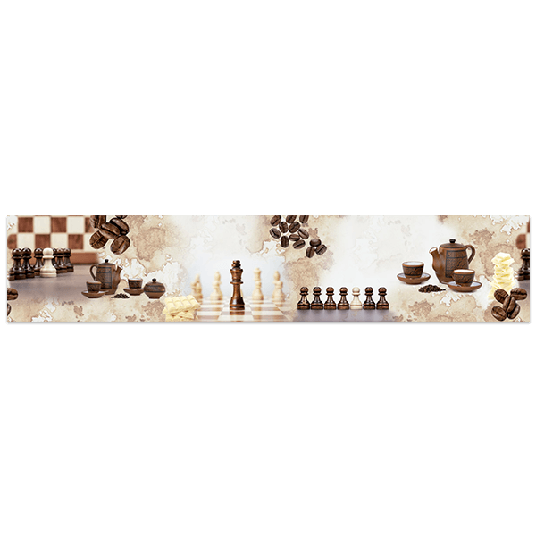 Vinilos Decorativos: Collage de ajedrez