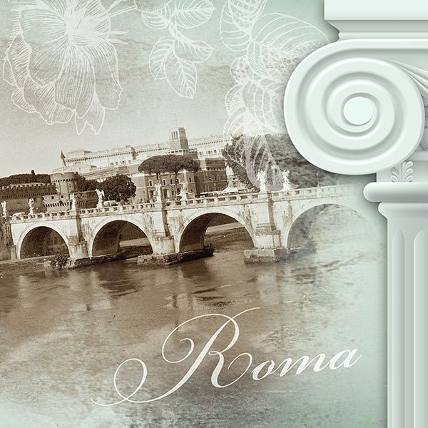 Vinilos Decorativos: Roma y su arquitectura