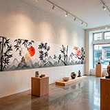 Vinilos Decorativos: Paisaje estilo japon&eacute;s 15