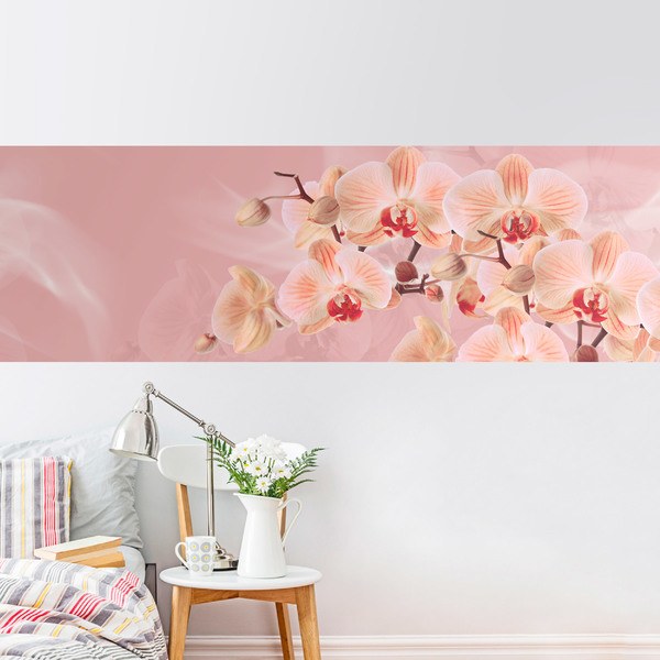 Vinilos Decorativos: Orquídeas rosas