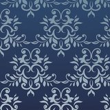 Vinilos Decorativos: Ornamentos en azul y blanco 3
