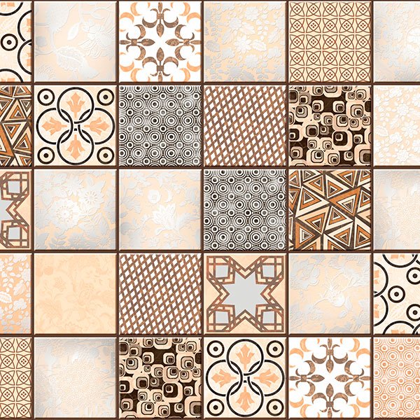 Vinilos Decorativos: Azulejos salmón