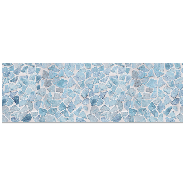 Vinilos Decorativos: Pavimento azul