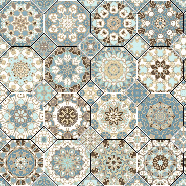 Vinilos Decorativos: Azulejo octogonal