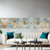 Vinilos Decorativos: Estampado ornamental Pavo real 5