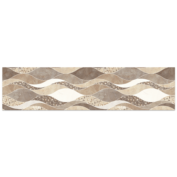 Vinilos Decorativos: Curvas de dunas con flores