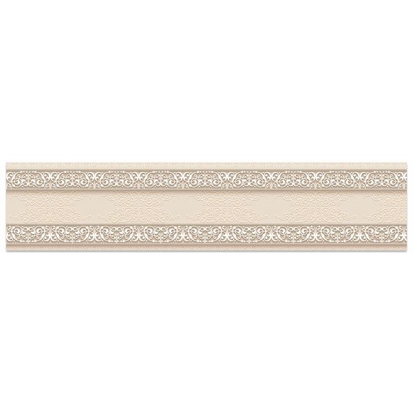 Vinilos Decorativos: Ornamentos crema
