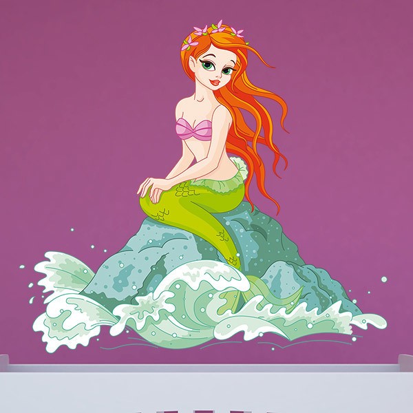 Vinilos Infantiles: Sirena Ariel 1