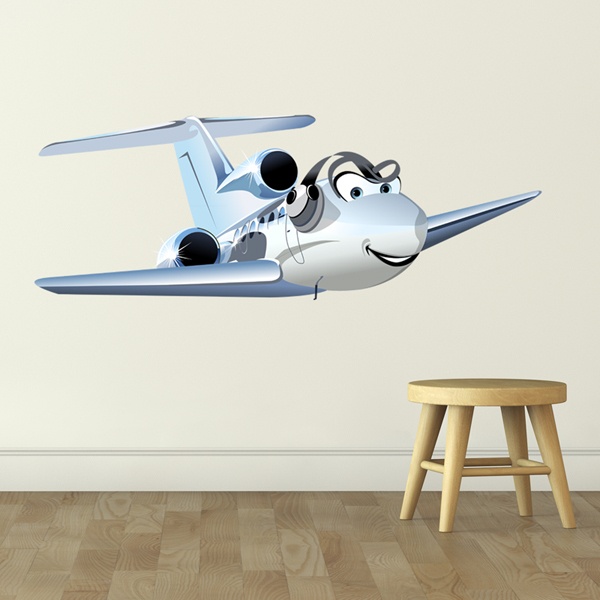 Vinilos Infantiles: Avión ultraligero