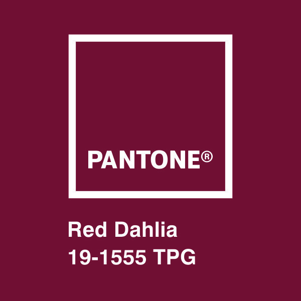 Vinilos Decorativos: Pantone Red Dahlia