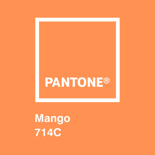 Vinilos Decorativos: Pantone Mango