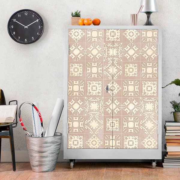 Vinilos Decorativos: Azulejos en tonos crema