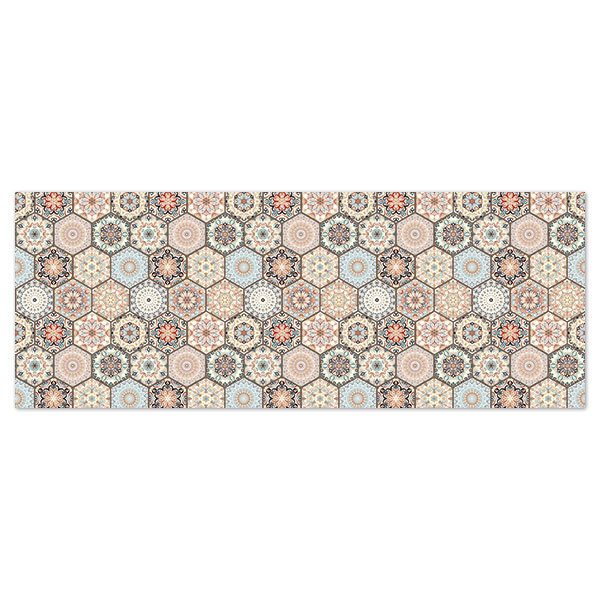 Vinilos Decorativos: Hexágonos ornamentales