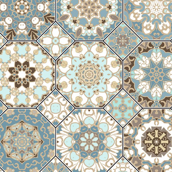 Vinilos Decorativos: Azulejos hexagonales