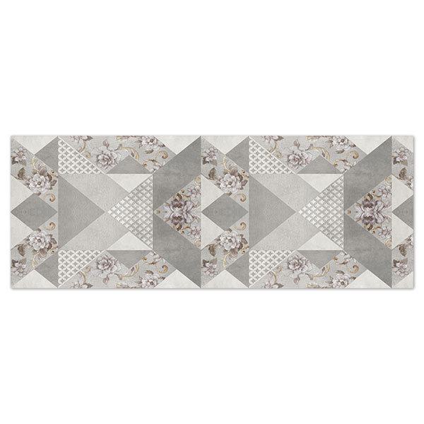 Vinilos Decorativos: Mosaico floral