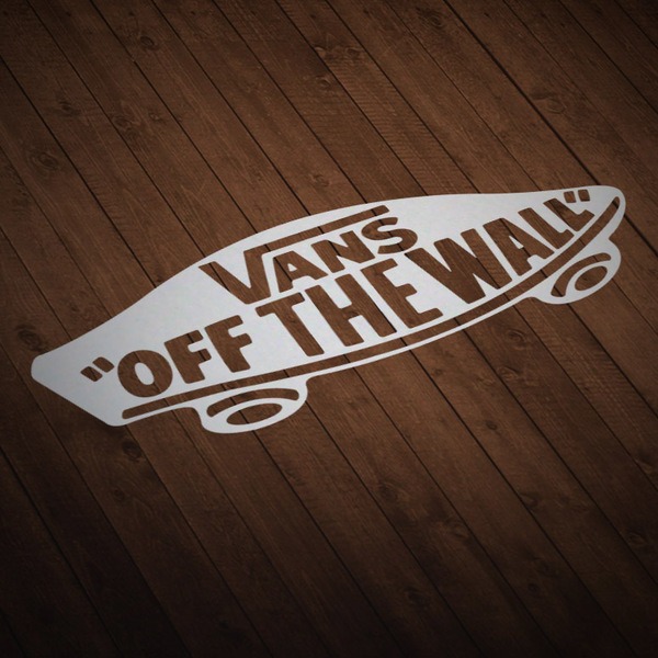 Pegatinas: Vans off the wall skate