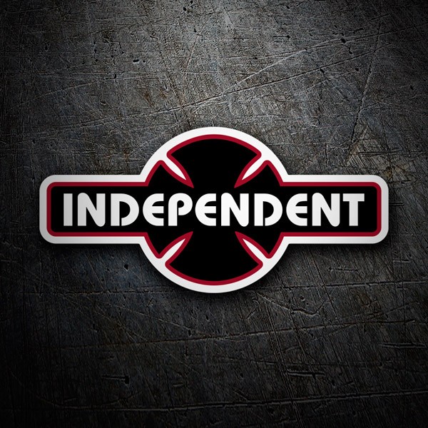 Pegatinas: Independent Truk Company retro negro