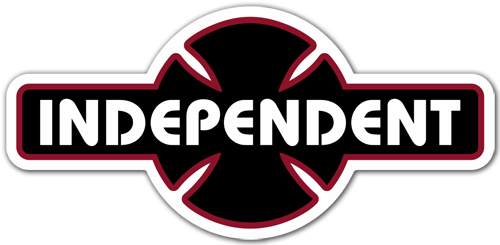 Pegatinas: Independent Truk Company retro negro 0