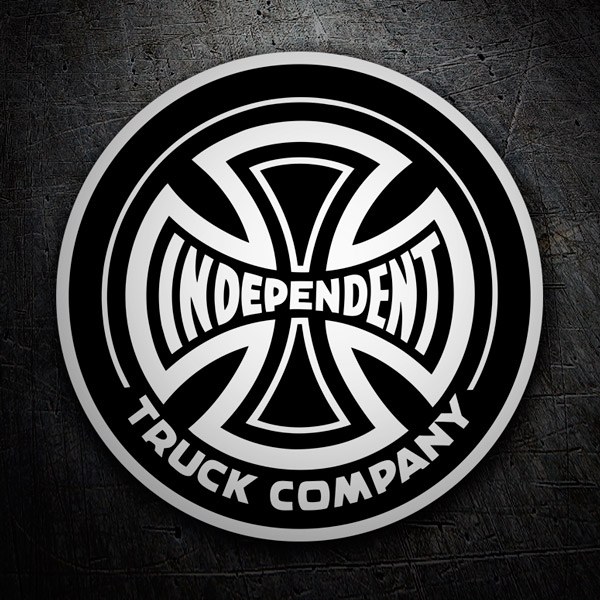 Pegatinas: Independent Truck Company negro