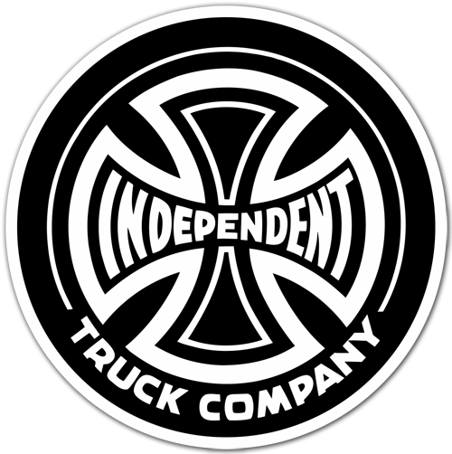 Pegatinas: Independent Truck Company negro