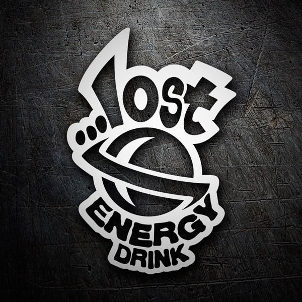 Pegatinas: Lost Energy Drink