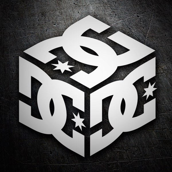 Pegatinas: DC Shoes Cube