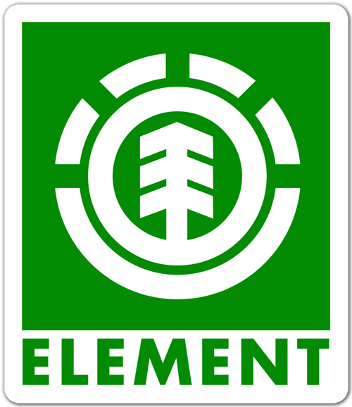 Pegatinas: Element verde