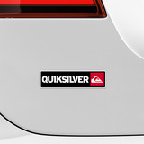 Pegatinas: Quiksilver Rojo y Negro 5