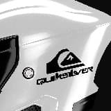 Pegatinas: Quiksilver Logo con Letras 5